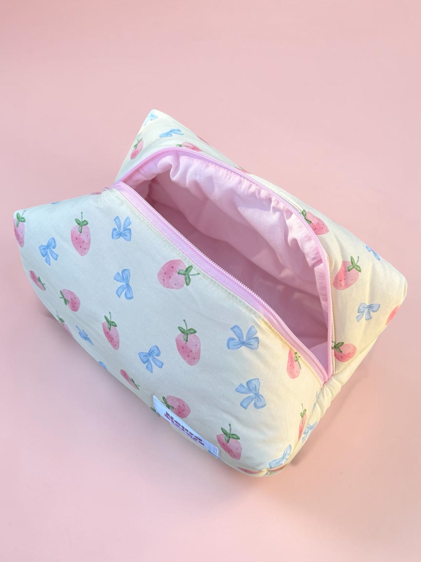 Trousse de toilette noeud & fraise