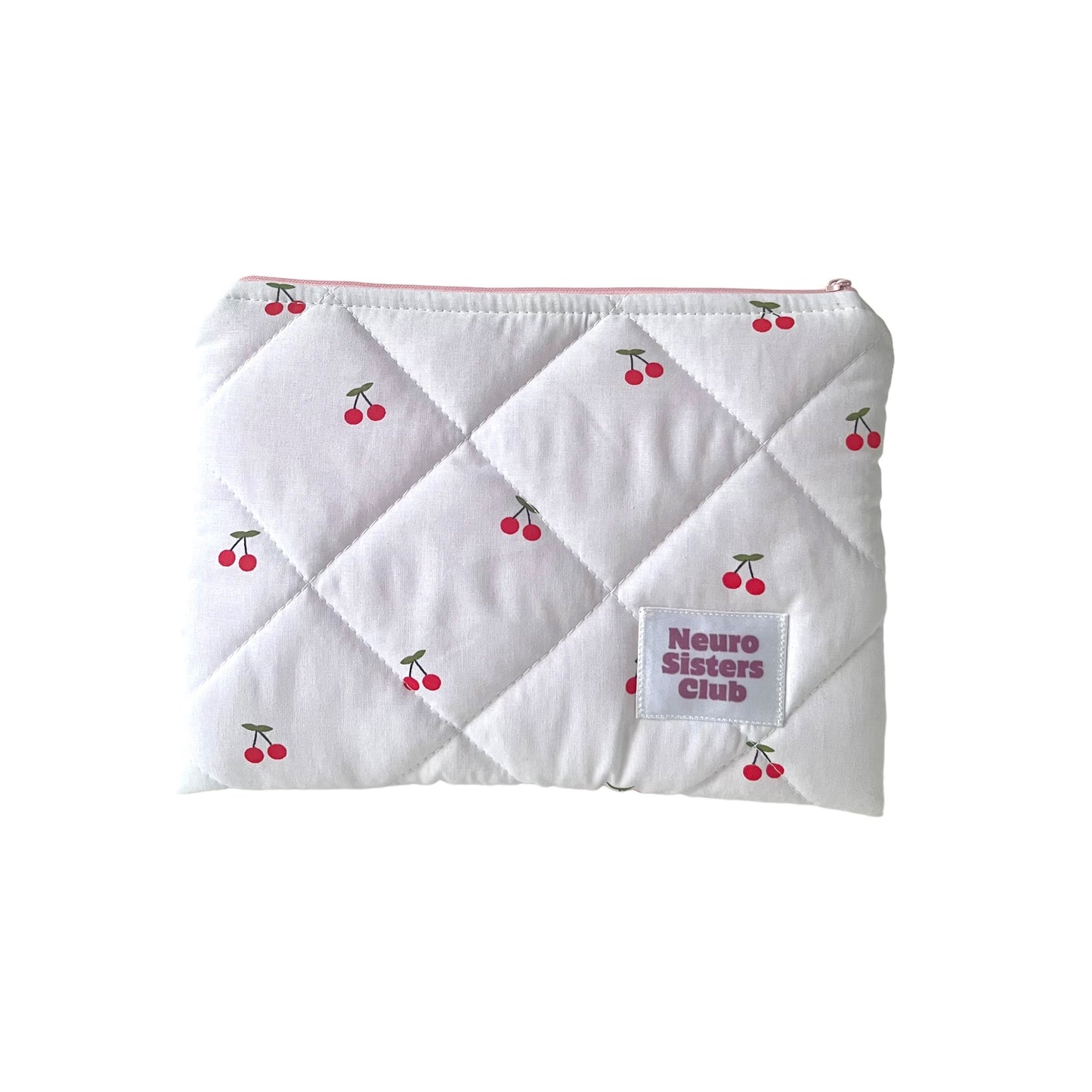Pink cherry pouch