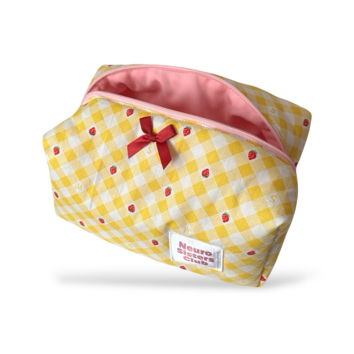 STRAWBERRY YELLOW GINGHAM