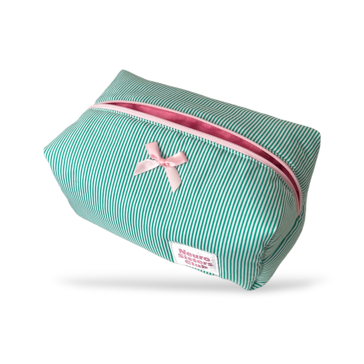 PINK-GREEN STRIPE