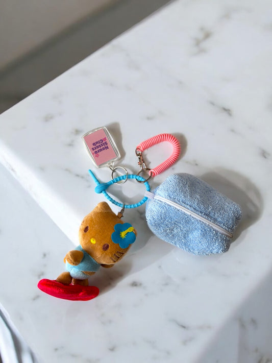 HELLO KITTY SURF BAG CHARMS