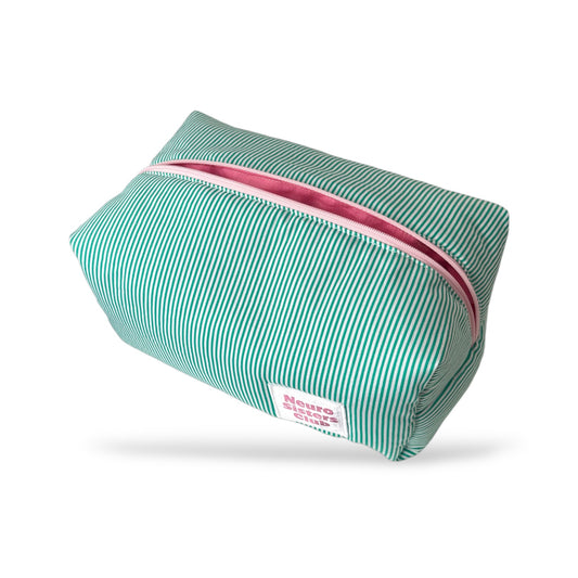 PINK-GREEN STRIPE