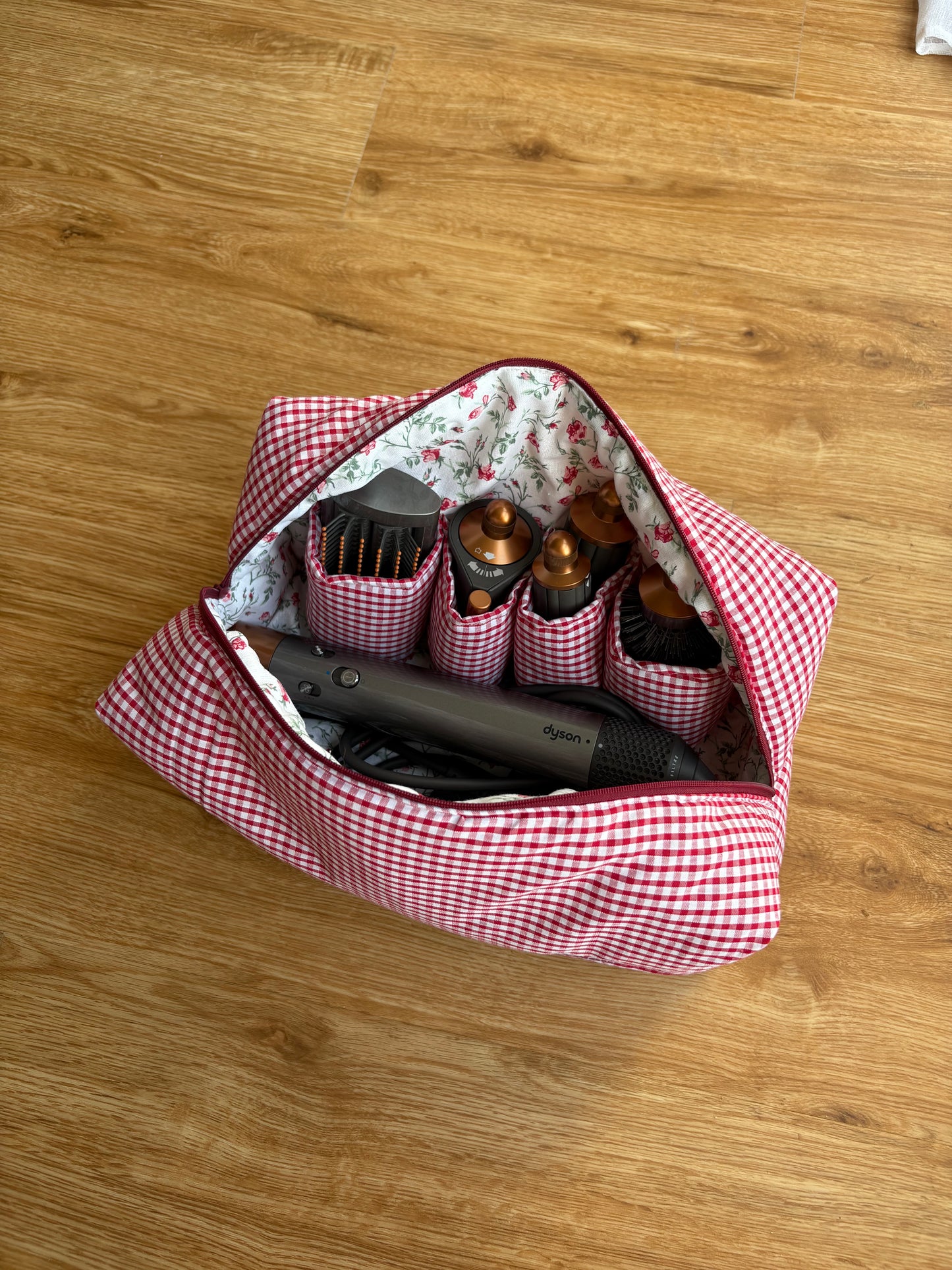 PRE-ORDER DYSON AIRWRAP KIT GINGHAM RED