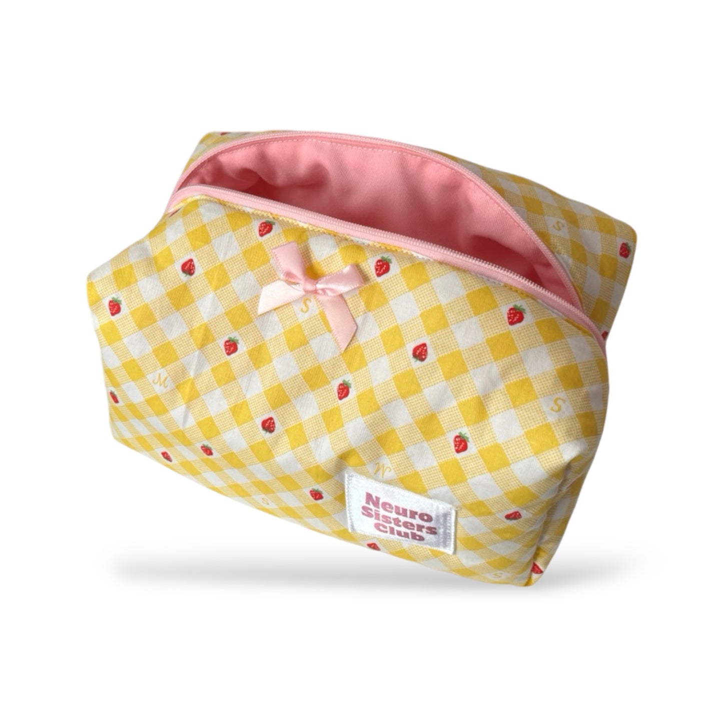 STRAWBERRY YELLOW GINGHAM