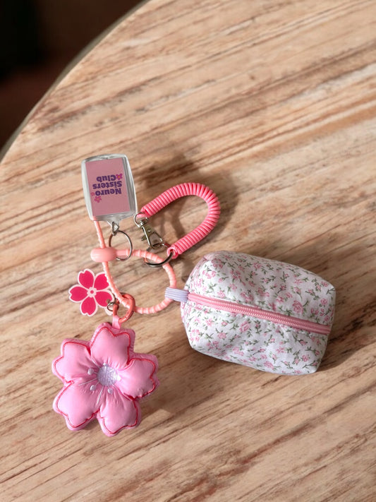 BAG CHARMS HAWAII FLOWERS