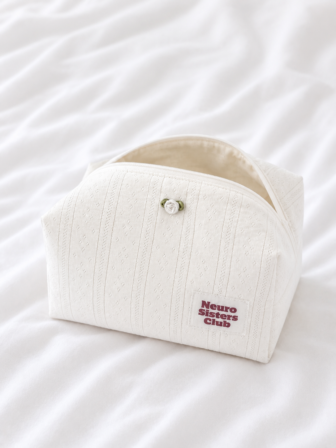 Trousse de toilette coton doux