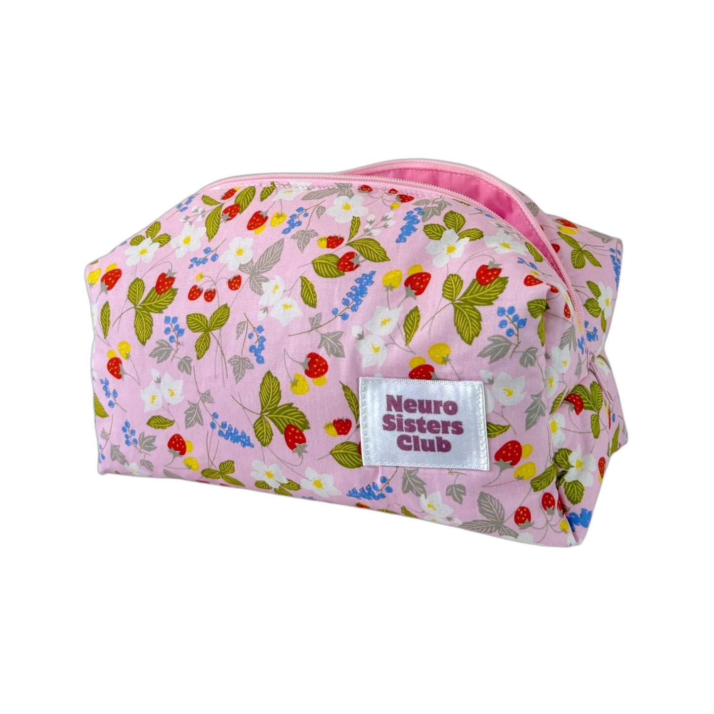 STRAWBERRIES MAKEUP BAG
