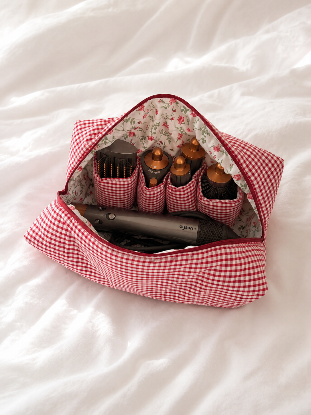 DYSON AIRWRAP KIT GINGHAM RED – neurosistersclub