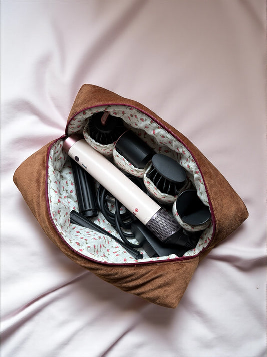 TROUSSE POUR DYSON AIRWRAP MINKY CHOCOLAT