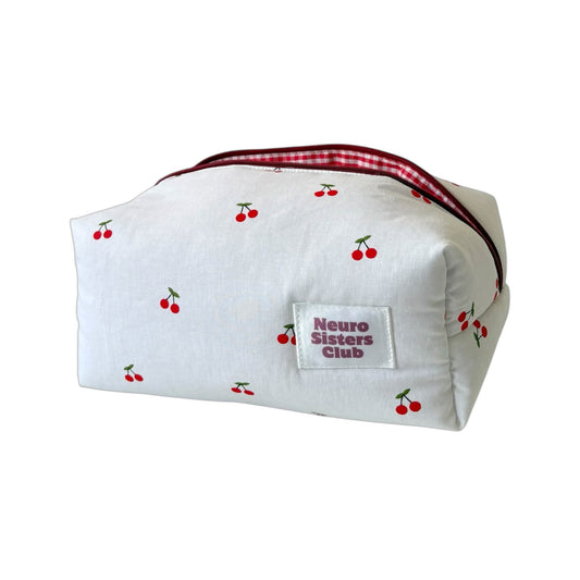 CHERRY MAKEUP BAG