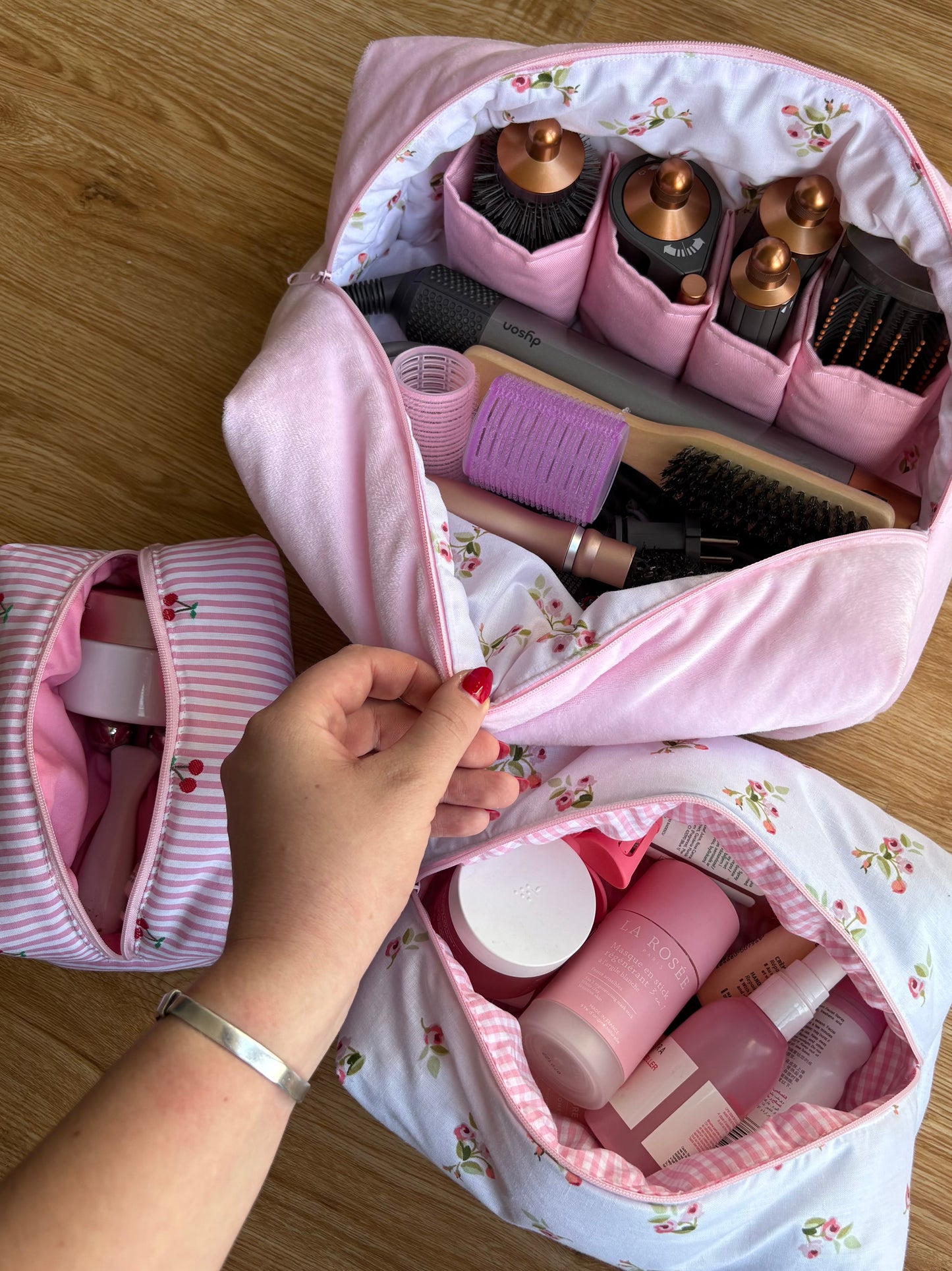 TROUSSE POUR DYSON AIRWRAP MINKY ROSE