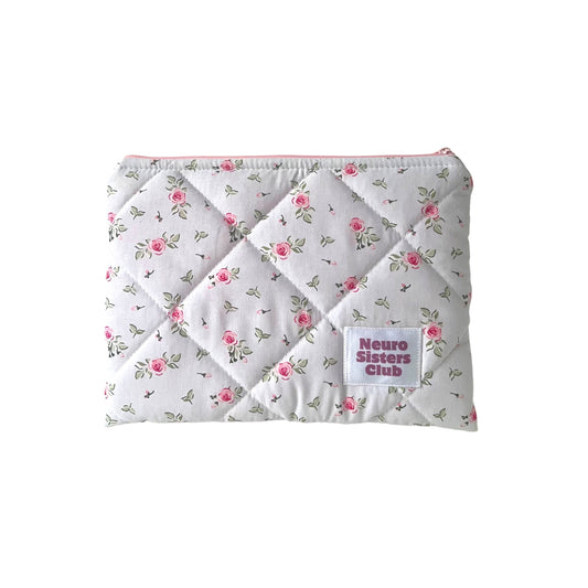 Garden flowers pouch