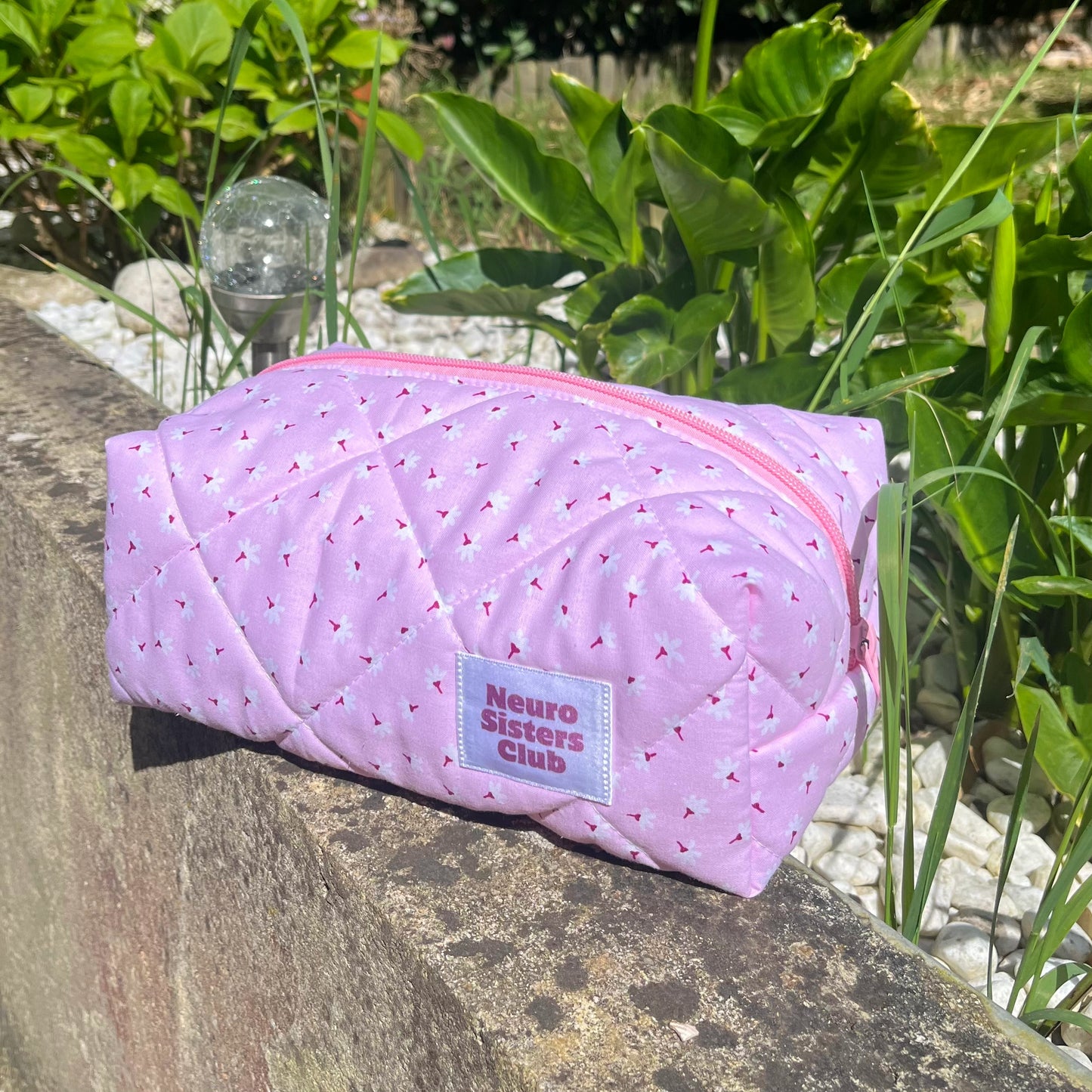 Pink pencil case