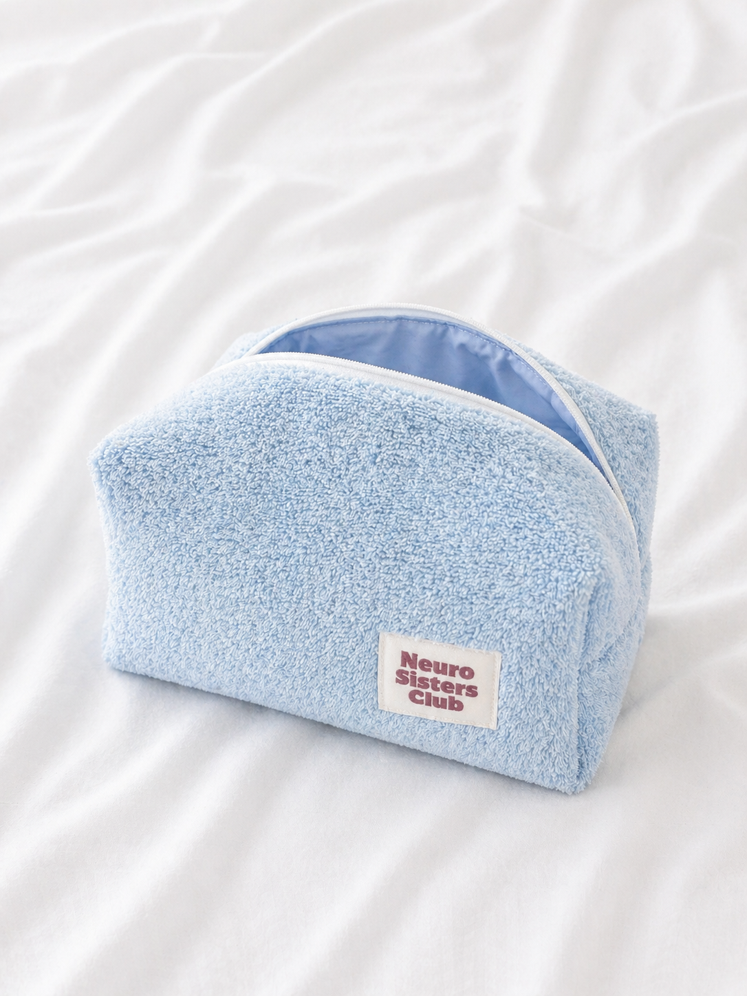 Sky blue sponge case
