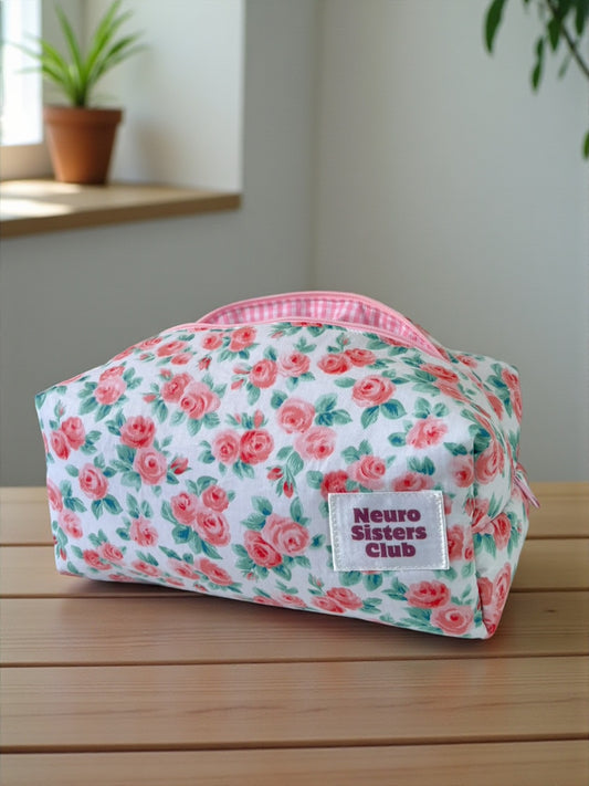 MAKEUP BAG ROSES 🌹