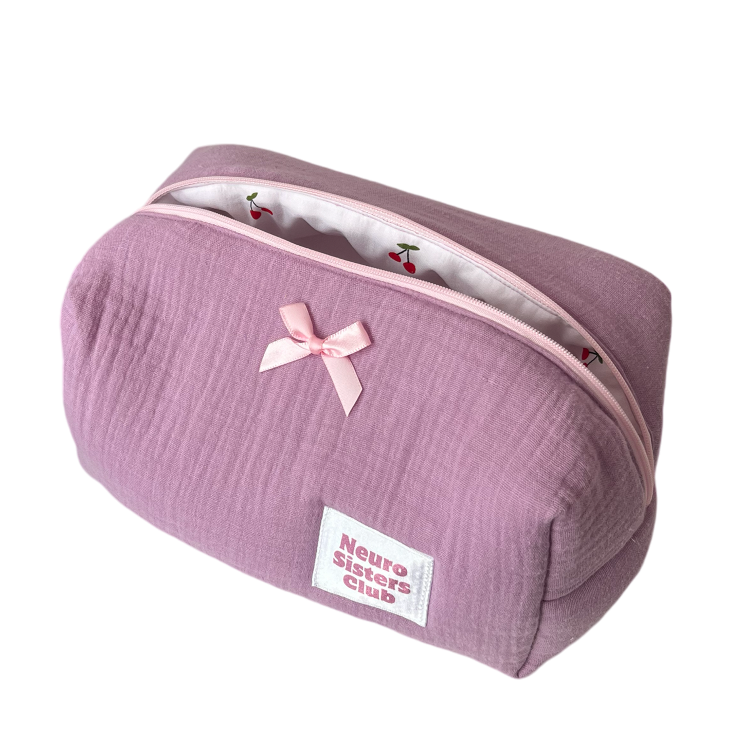 MAKE UP BAG DOUBLE GAZE LILAC