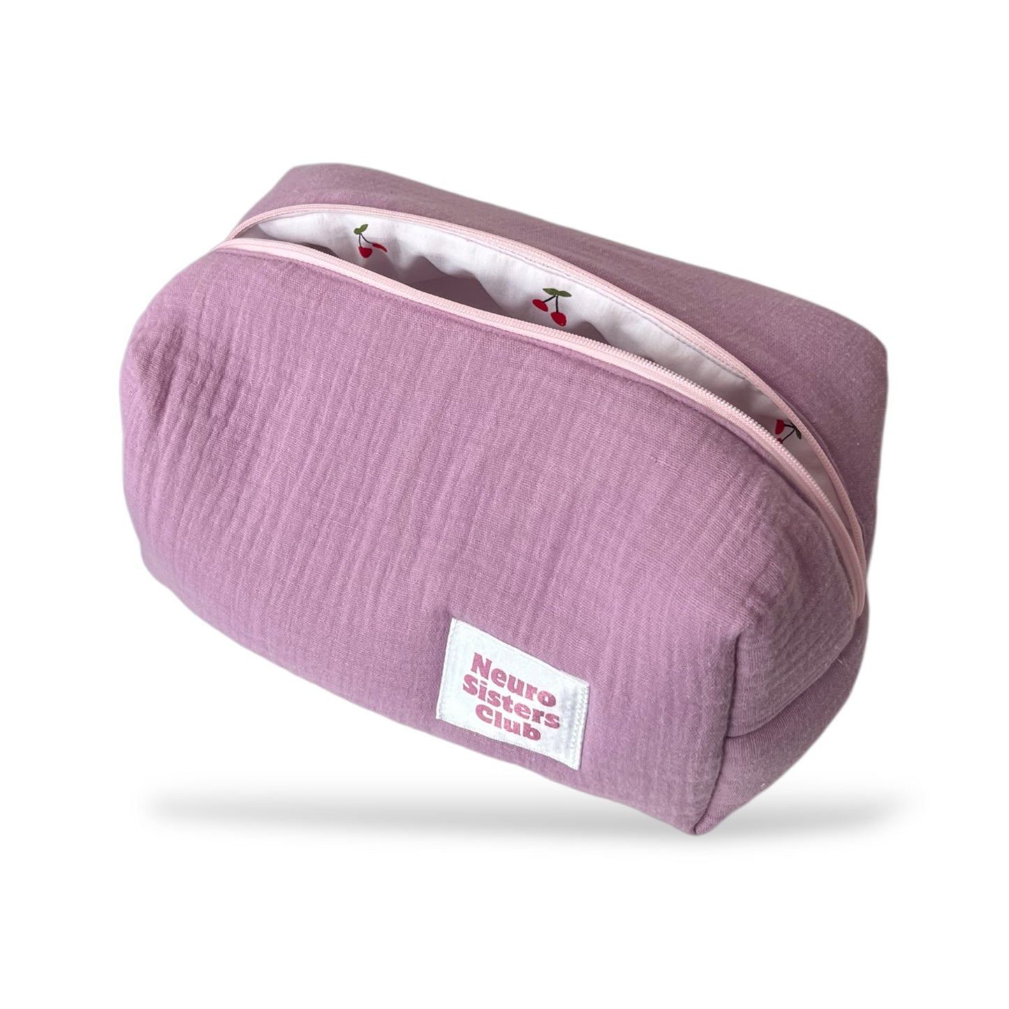 MAKE UP BAG DOUBLE GAZE LILAC